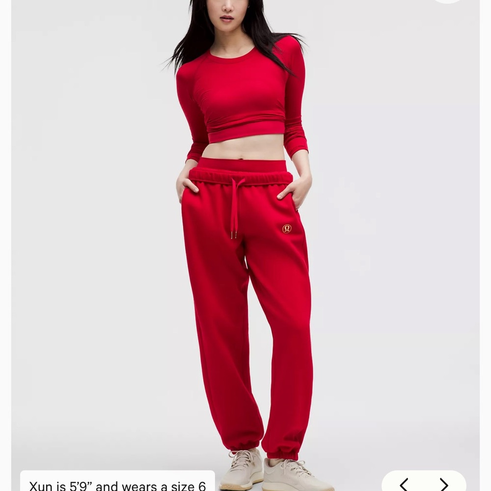 Lululemon tote & swiftly tech waist length - Red Long Sleeve - Picture 3 of 7